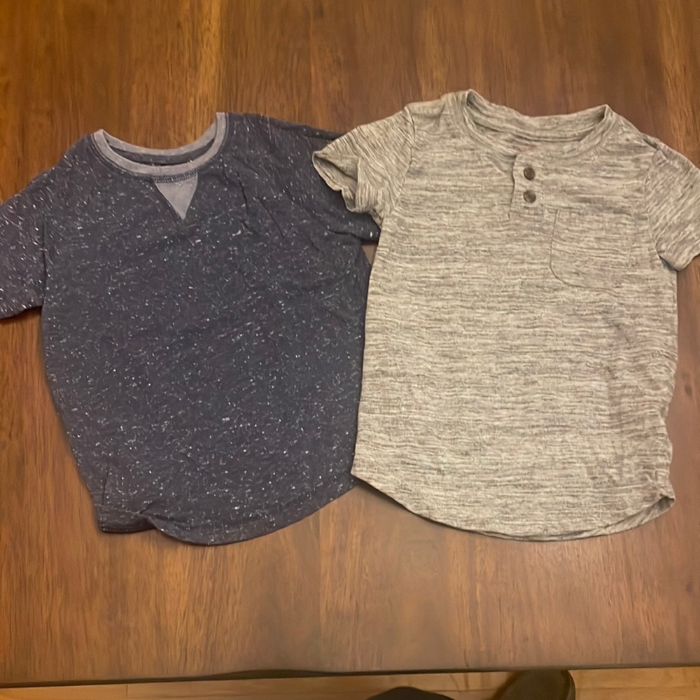 Blue & Grey Tee Shirts